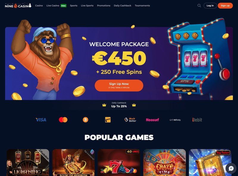 Was ist das eigentliche Angebot von Nine Casino Deutschland? - overview